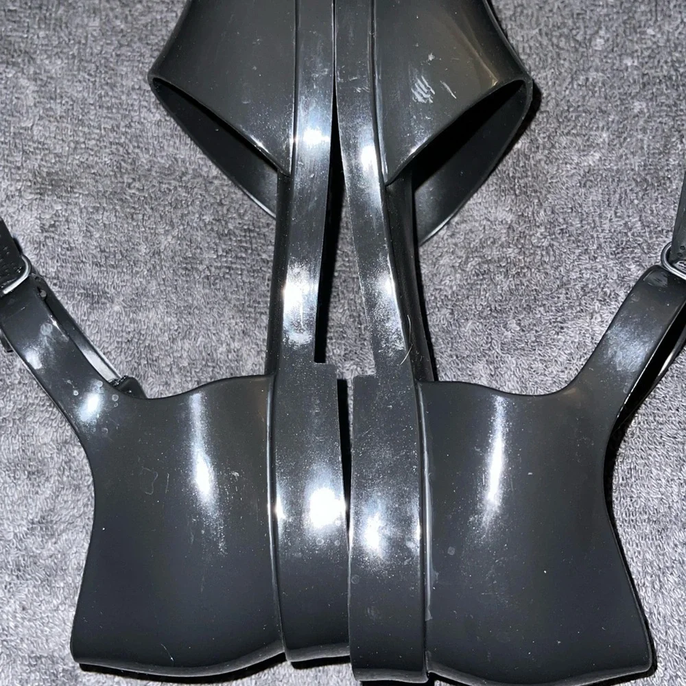 Mini Melissa Amy Ankle Strap Flat Size 1